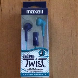 Maxwell Jelleez Twist with Mic Earbuds